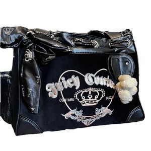 Black y2k Juicy couture Purse